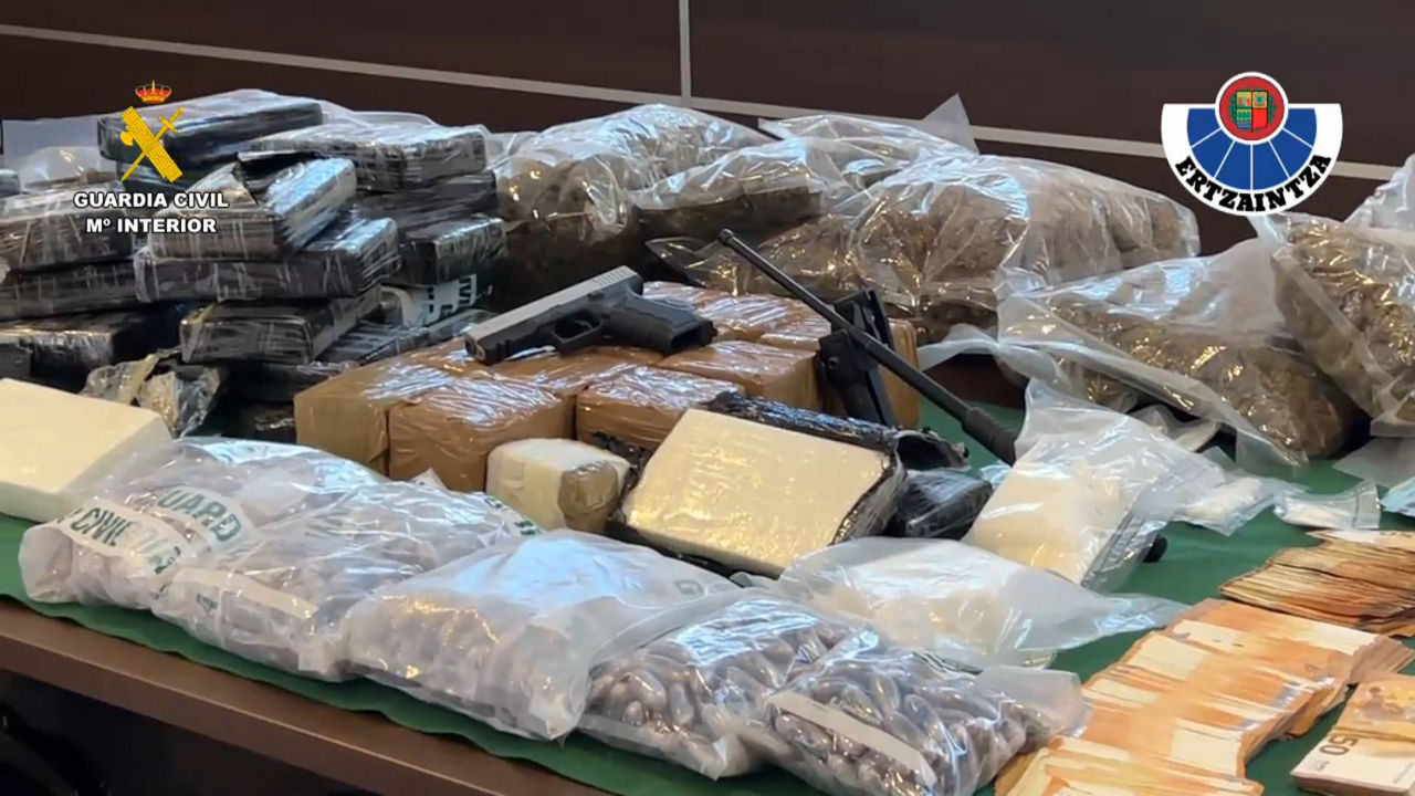 Ertzaintza, Guardia Zibila, droga, droga operazioa, 