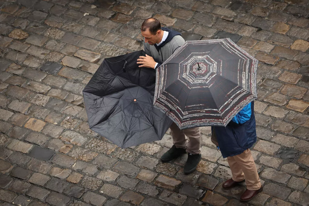 lluvia euria pamplona iruñea eguraldia tiempo efe