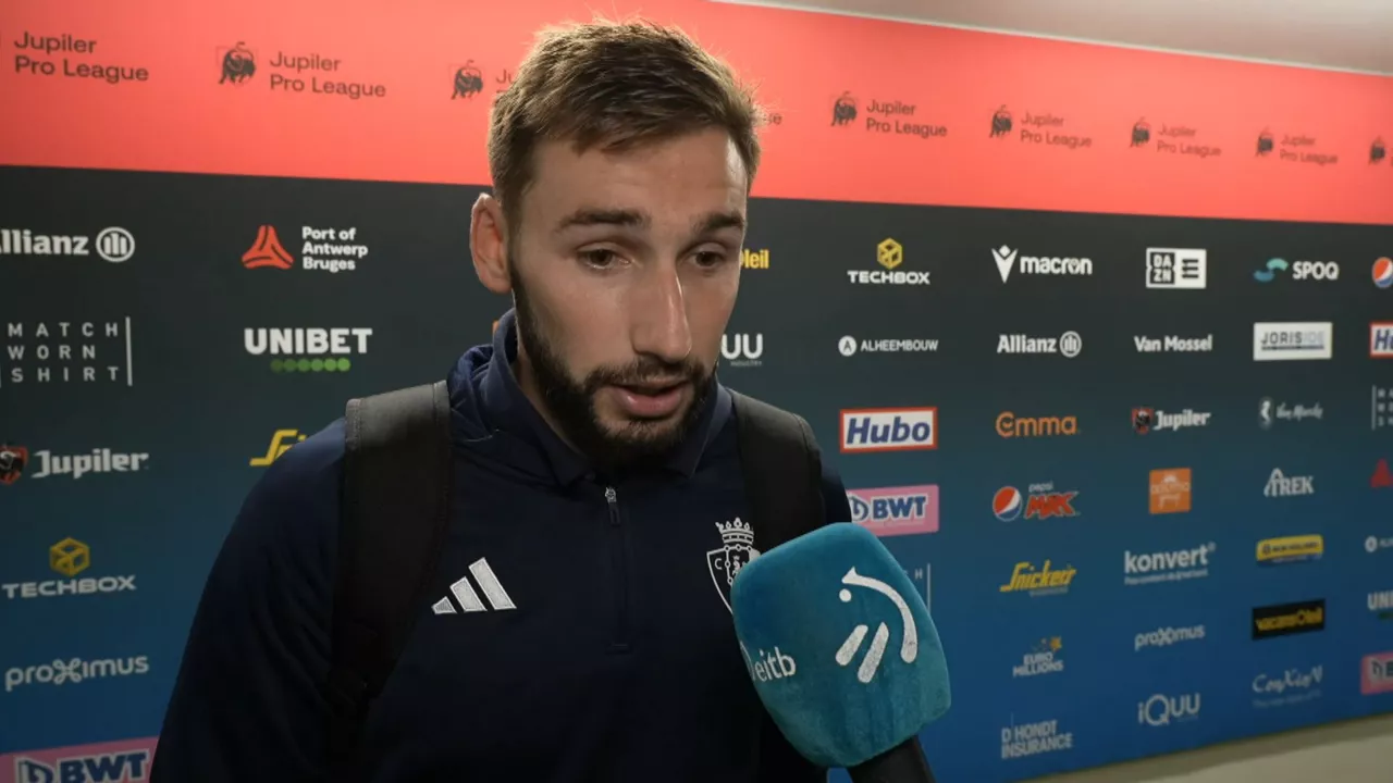 Jon Moncayola, partida osteko adierazpenak egiten