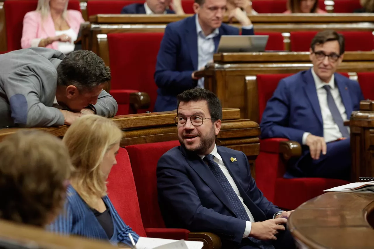 catalunya-presidente-generalitat-pere-aragones-parlament-efe