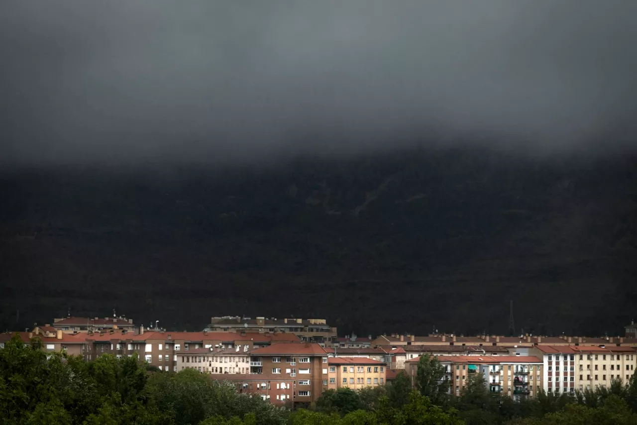 pamplona ekaitza tormenta iruñean efe