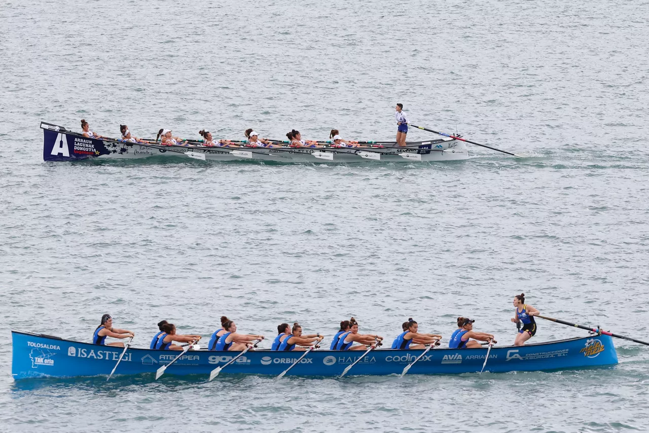 Regata de la Concha femenina de 2023: Foto de archivo