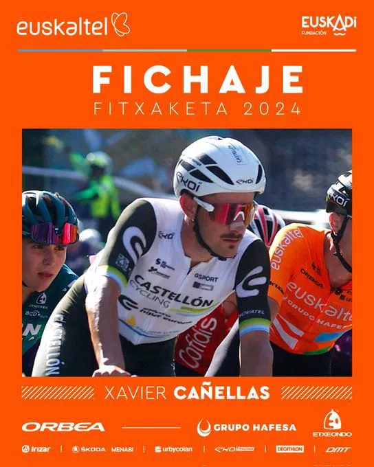 Xavier Cañellas, Euskaltel-Euskadiren fitxaketa berria