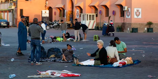 Terremoto en Marruecos. Foto: Efe