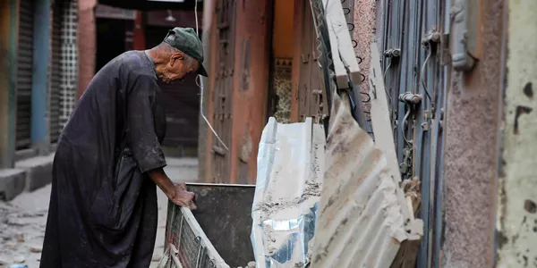 Terremoto en Marruecos. Foto: Efe
