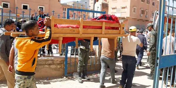 Terremoto en Marruecos. Foto: Efe