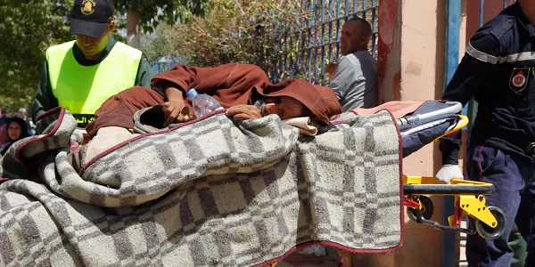 Terremoto en Marruecos. Foto: Efe