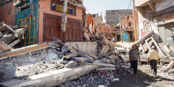 Terremoto en Marruecos. Foto: Efe