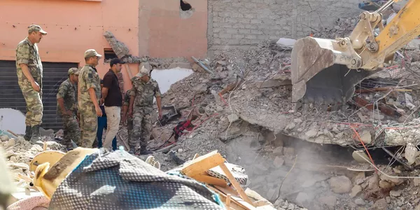 Terremoto en Marruecos. Foto: Efe
