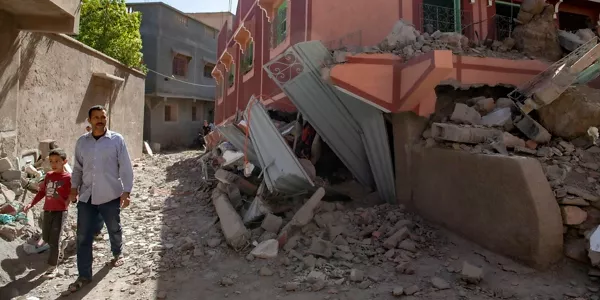 Terremoto en Marruecos. Foto: Efe