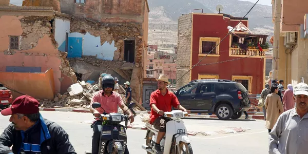 Terremoto en Marruecos. Foto: Efe