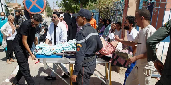 Terremoto en Marruecos. Foto: Efe
