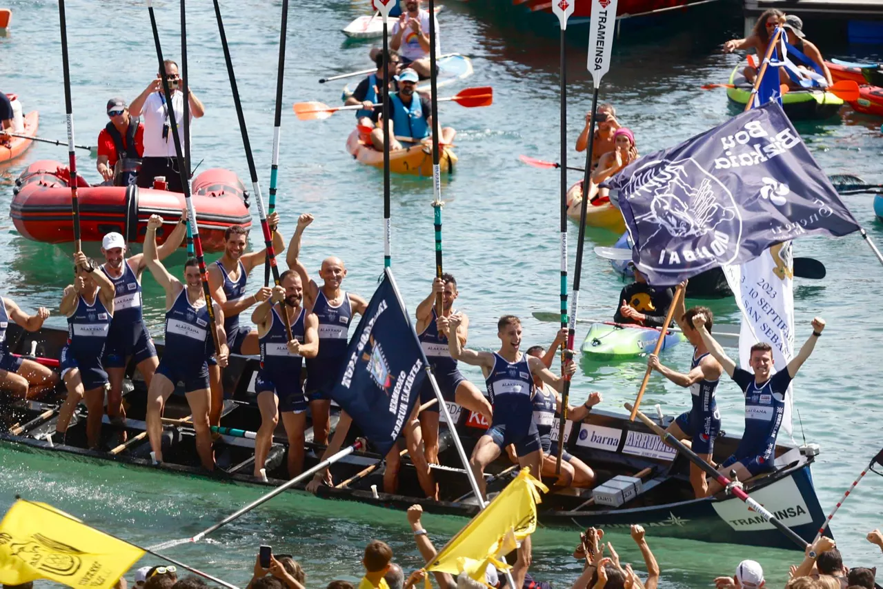 KONTXAKO BANDERA EFE 2023 URDAIBAI TXAPELDUNAK