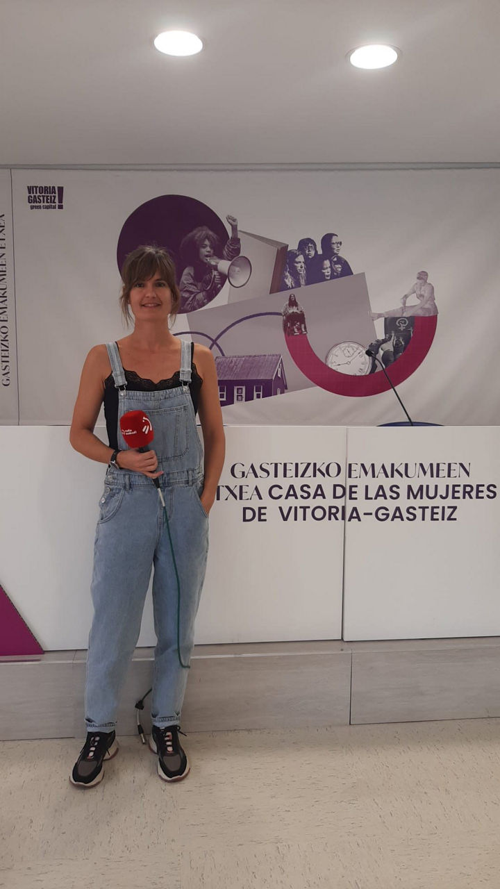 Leire Groven, técnica de Igualdad de la Casa de las Mujeres.