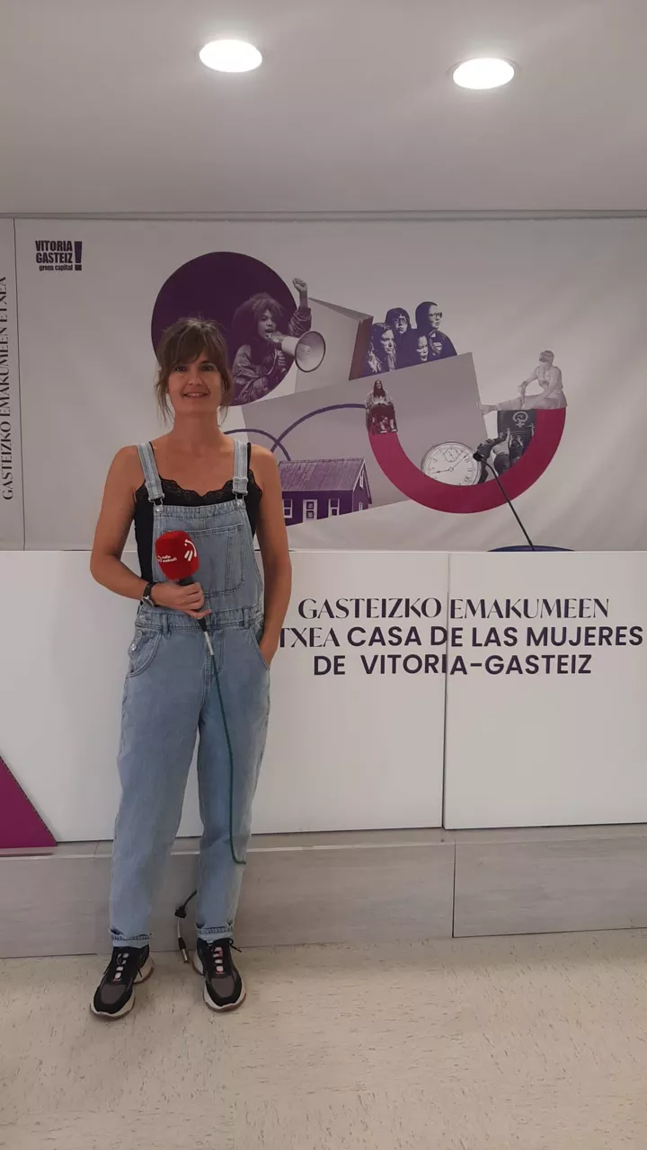 Leire Groven, técnica de Igualdad de la Casa de las Mujeres.