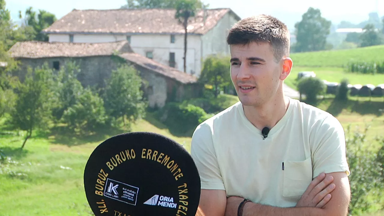 Imanol Ansa, erremonte txapelduna