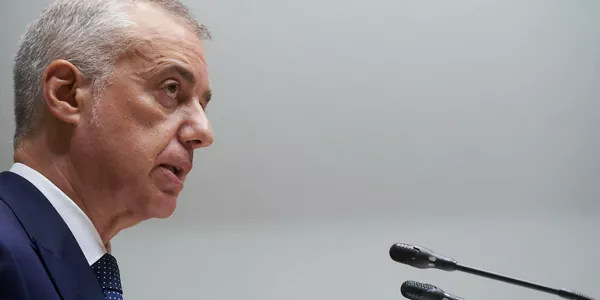 El lehendakari Iñigo Urkullu durante su intervención. Foto: Eusko Legebiltzarra