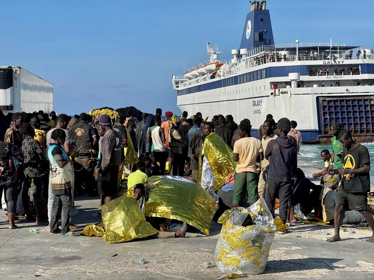lampedusa italia migratzaileak efe