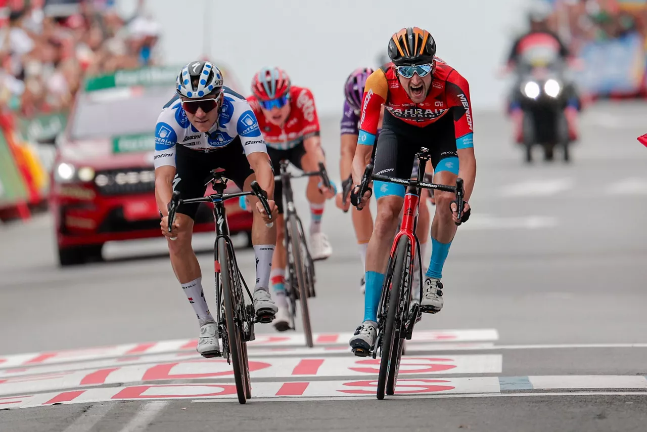 Wout Poels, ganador de la 20ª etapa. Foto: EFE.