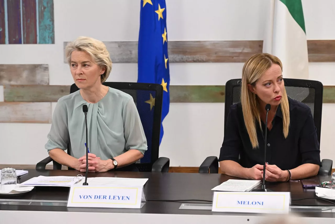Von der Leyen Meloni