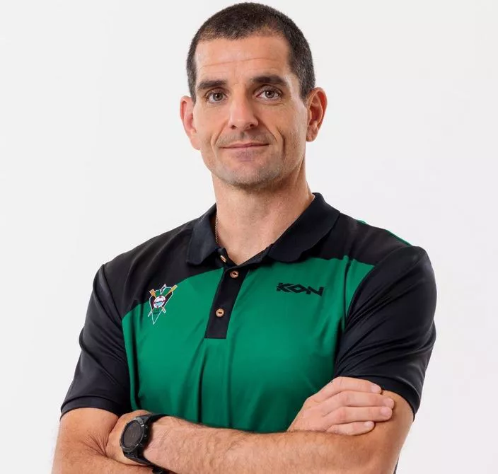 Jon Elortegik Kaiku entrenatuko du, 2024an. Argazkia: Kaiku.