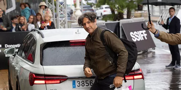 Jonatham Glazer, director de "La zona de interés", llega a San Sebastián. Foto: EFE
