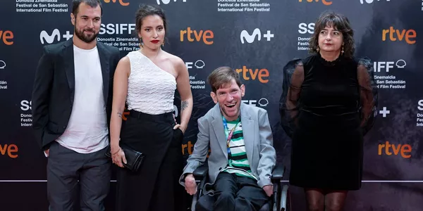 Telmo Irureta en la alfombra roja. Foto: EFE