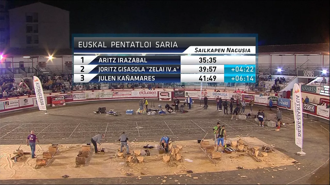 Lehen txandako denborak. Argazkia: EITB Media