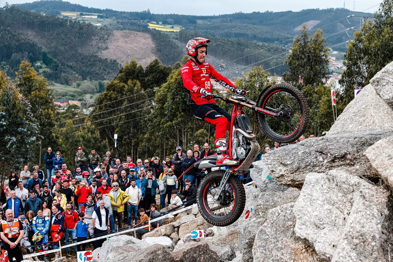 Jaime Busto, trial pilotua, Entrimoko proban. Argazkia: Sport Foto