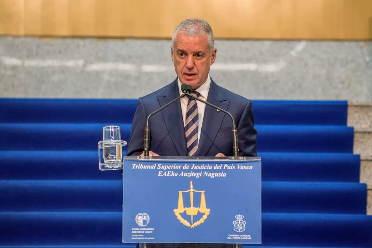 urkullu lehendakaria apertura año judicial urte judizialaren irekiera efe