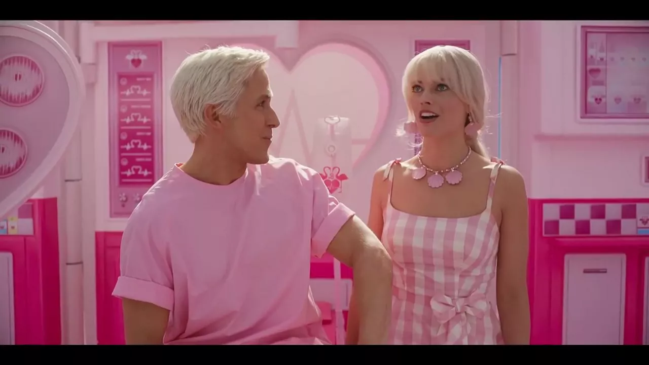 Imagen de la película "Barbie" obtenida de un vídeo de EITB Media
