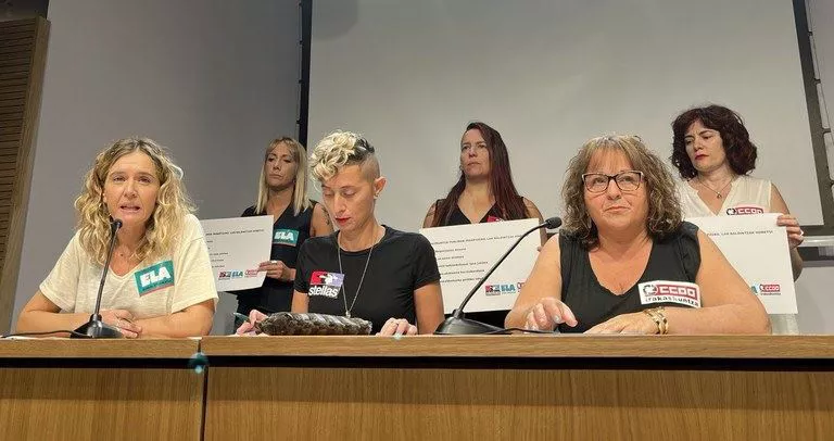 miren zubizarreta-ela-nagore iturrioz-steilas-ccoo-greba-hezkuntza-elasindikatua