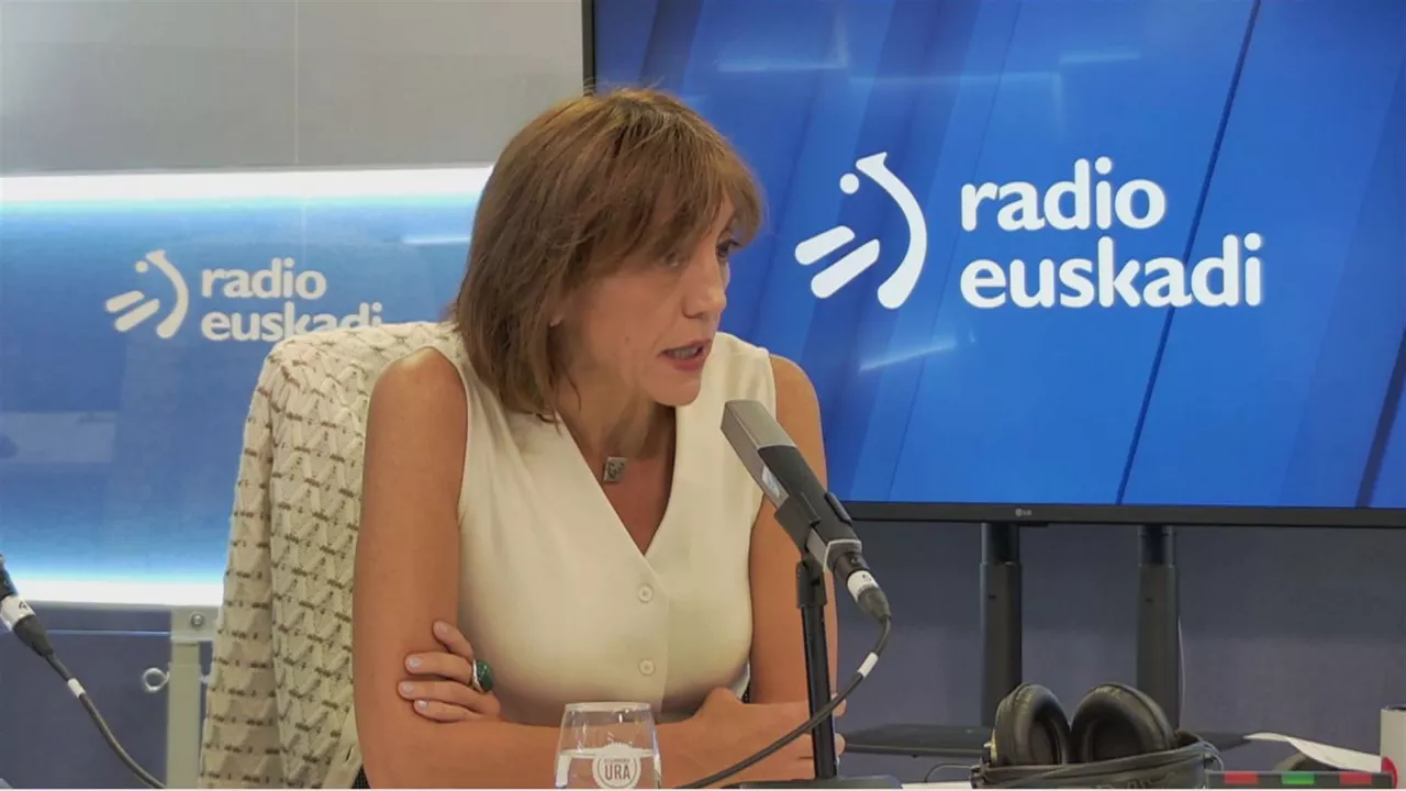 La rectora de la UPV-EHU Eva Ferreira.