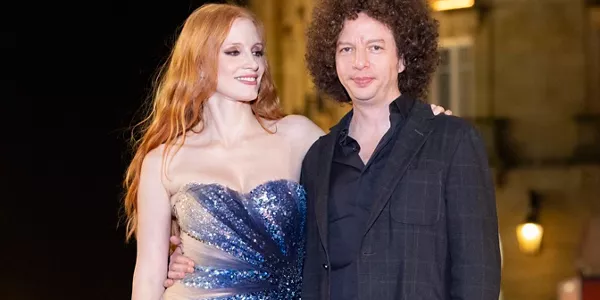 Jessica Chastain y Michel Franco (Efe)