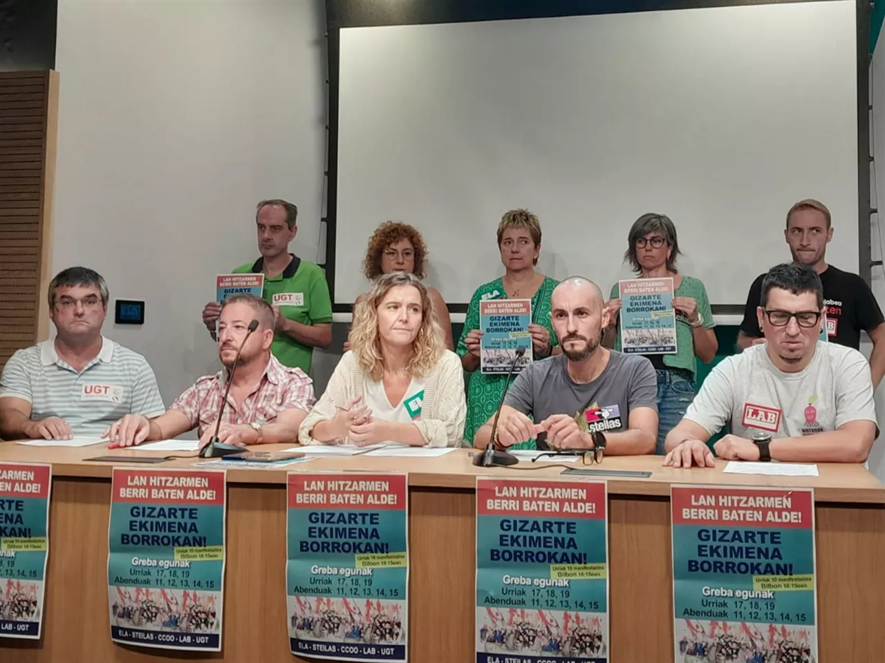 itunpeko hezkuntza educacion concertada huelga greba sindikatuak sindicatos