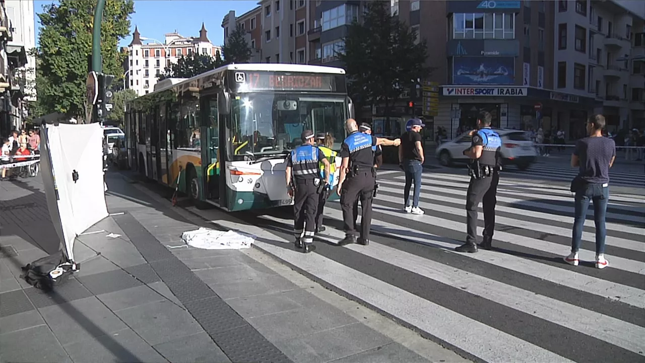 iruña pamplona villavesa istripua accidente