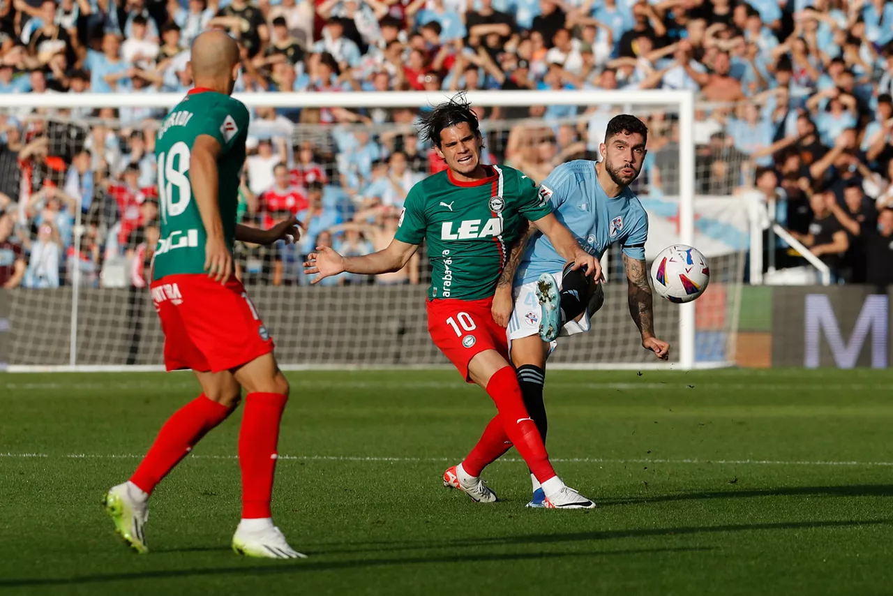 Celta vs. Alavés. Foto: EFE