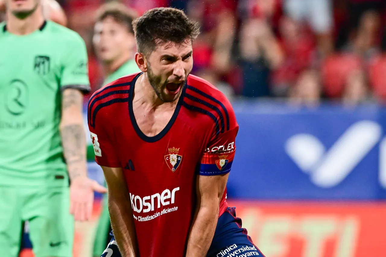 DAVID GARCIA OSASUNA EFE