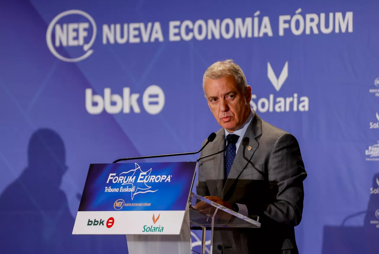 Iñigo Urkullu lehendakaria Forum Europa EFE