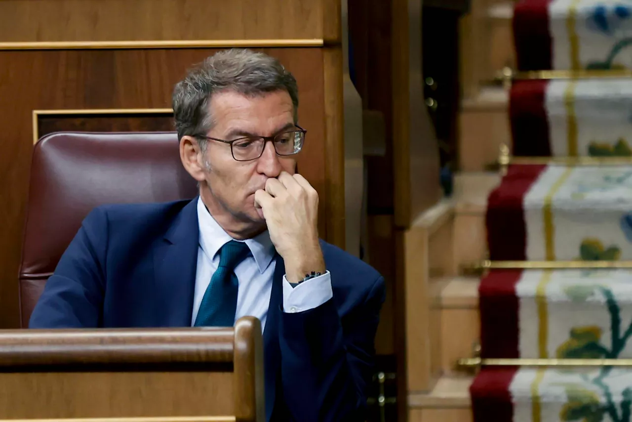 alberto nuñez feijoo investidura efe
