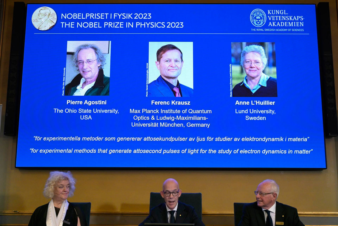 Fisica-Nobel-Agostini- Krausz-L'Huillier-efe