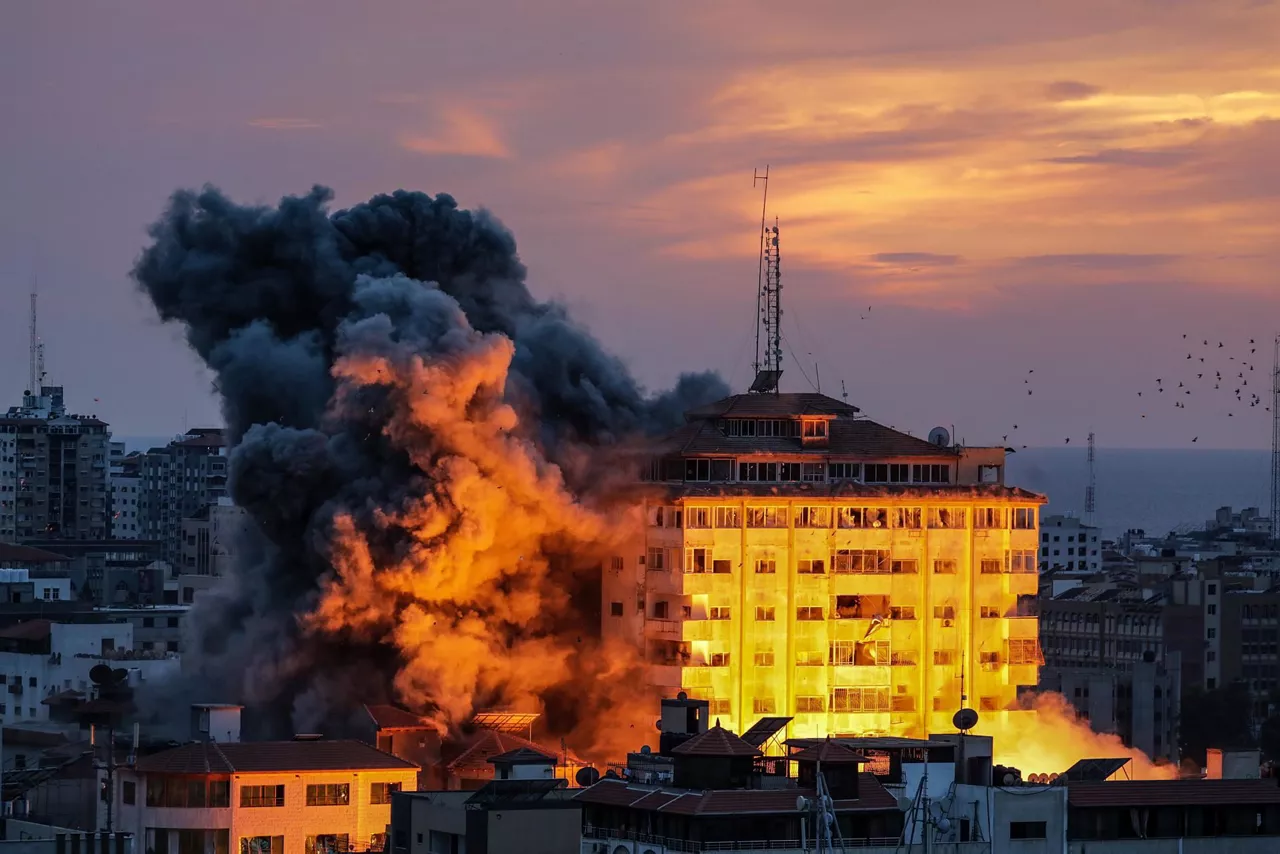 gaza-israel-10-efe Palestine Tower gaza