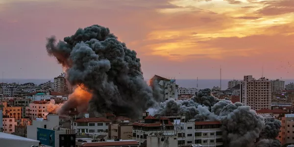 Israel ataca Gaza. Foto: Efe