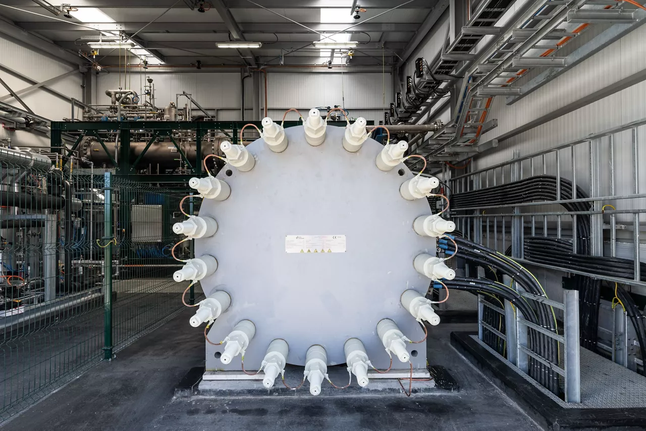 Petronor Detalle Electrolizador