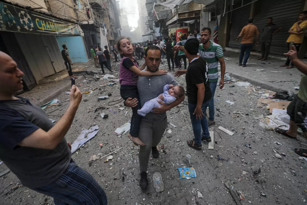 GAZA AL-Shati Refufee Camp Israel attack EFE4