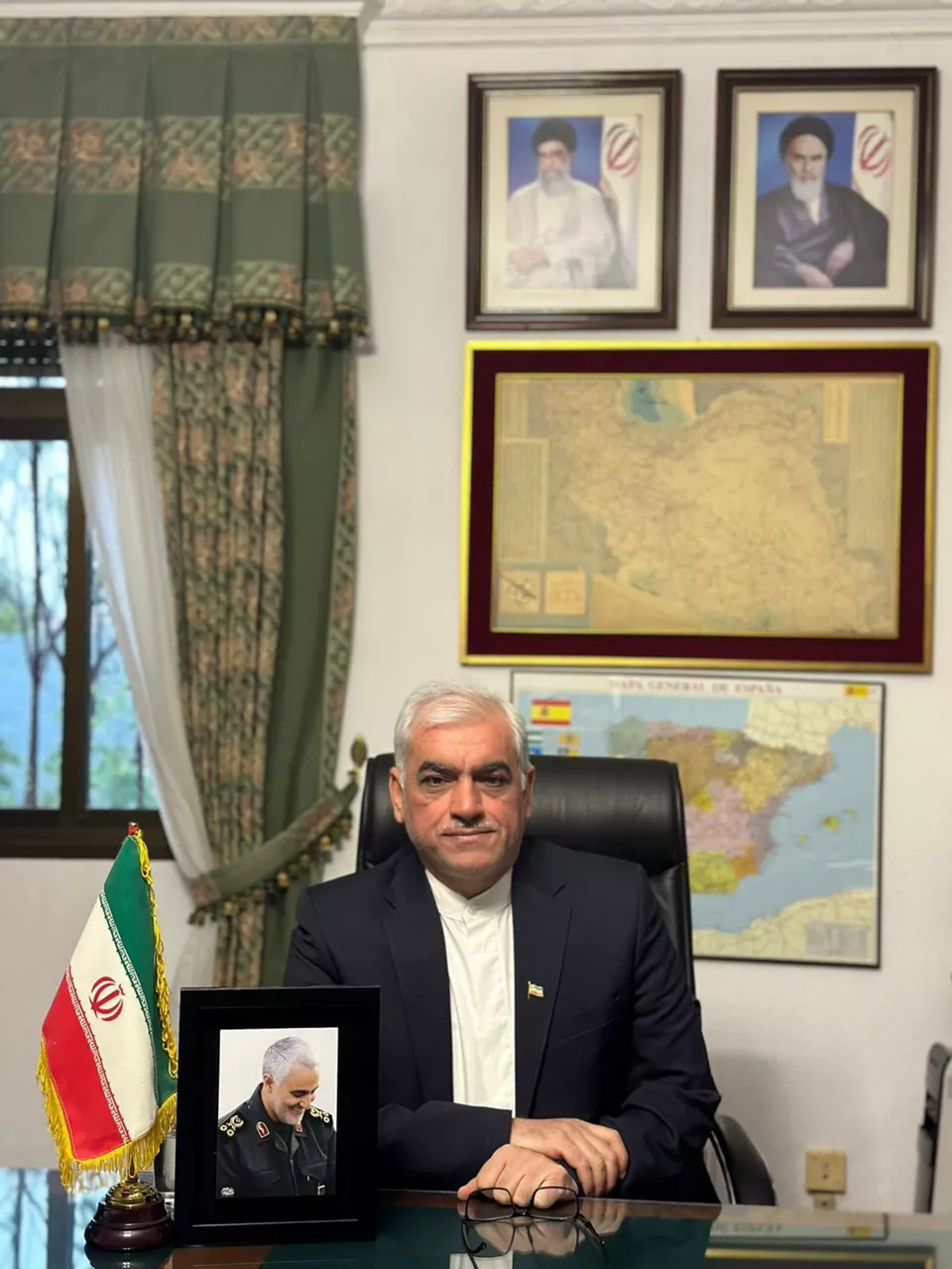 Reza Zabib embajador Iran
