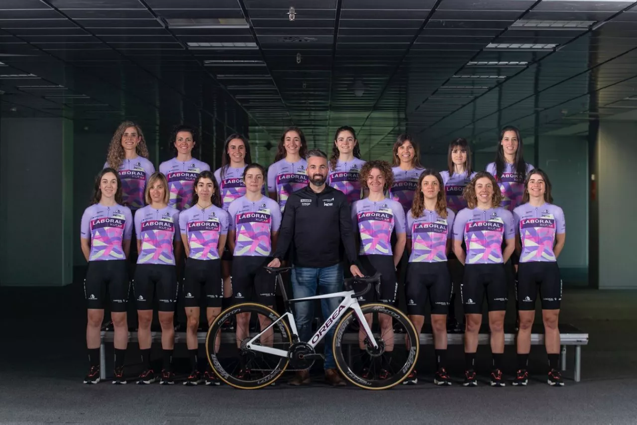 Laboral Kutxak WorldTeam taldea izan nahi du, 2024rako. Argazkia: @LABORALkTeam.