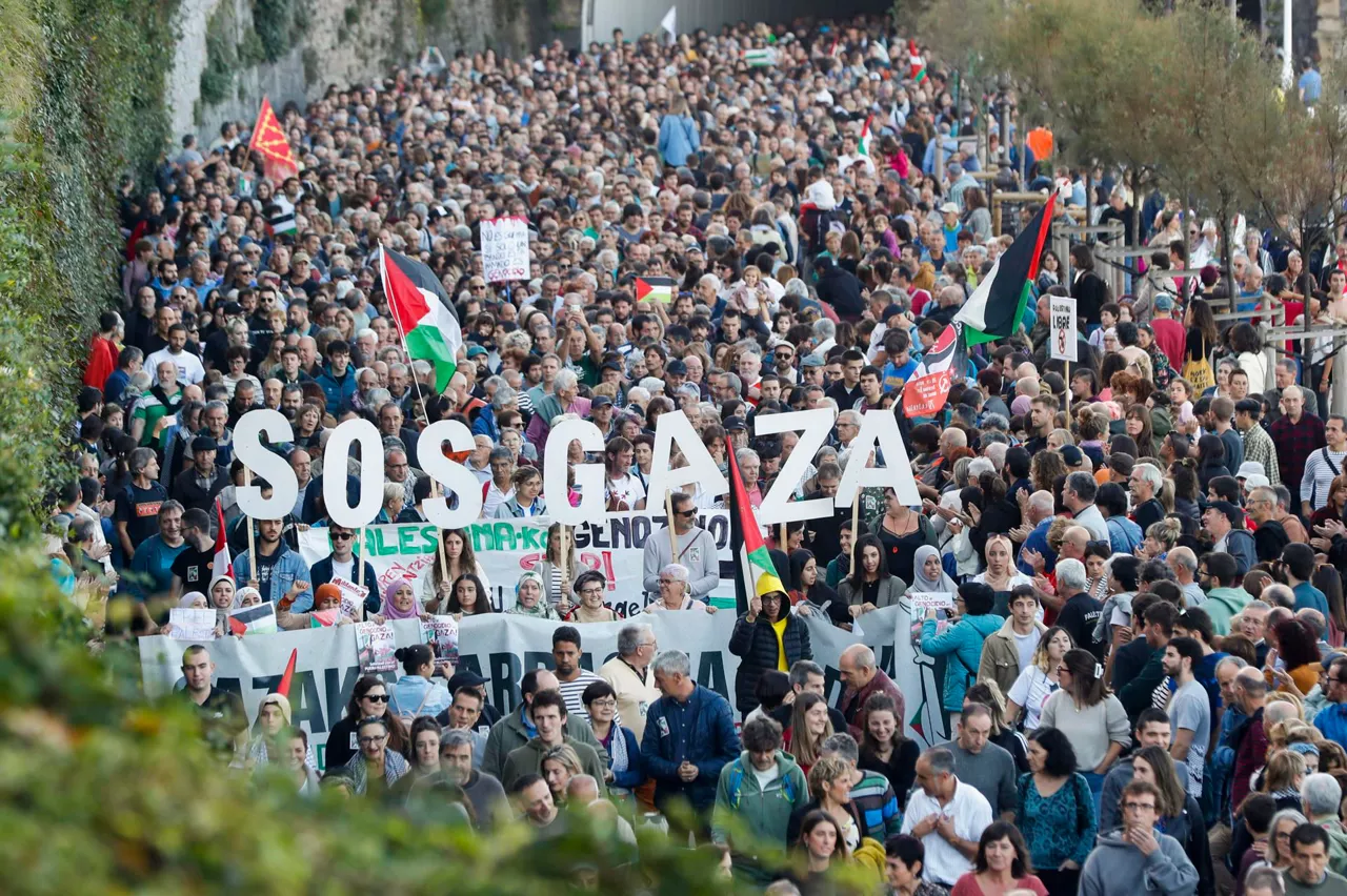 palestina manifa donostia EFE7