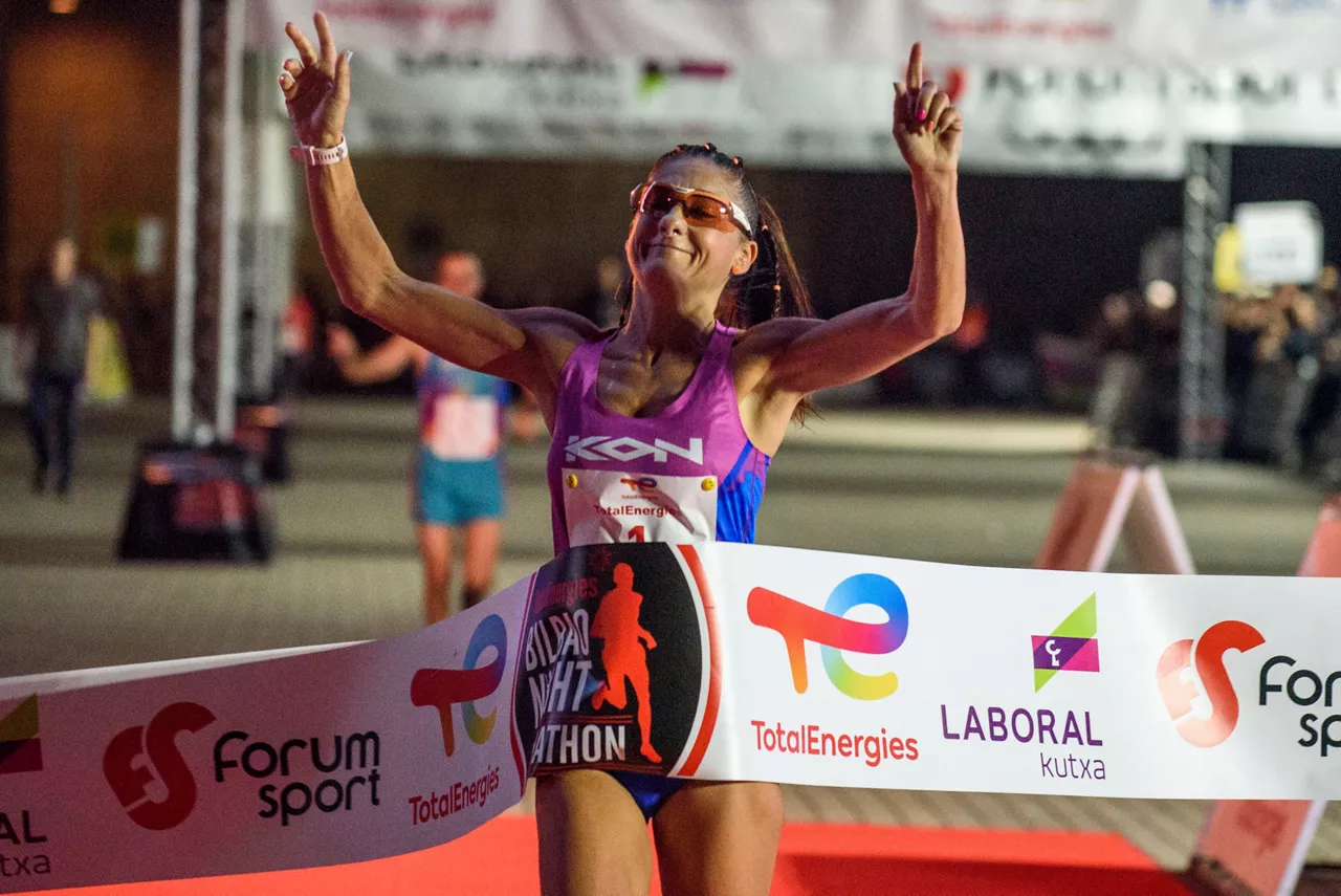 Dolores_Marco_BilbaoNightMarathon_EFE