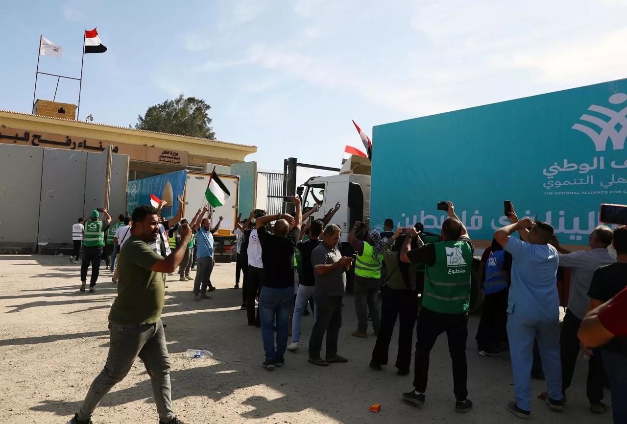 Laguntza humanitarioa rafah gaza EFE5